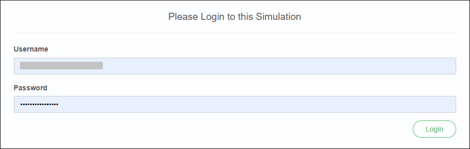 Epicenter app login screen