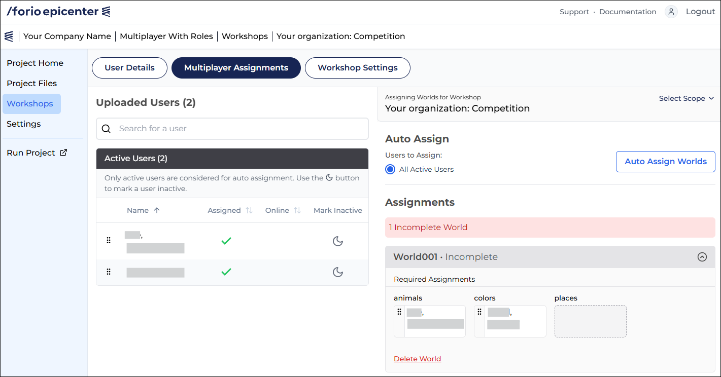 Auto-assign users to roles